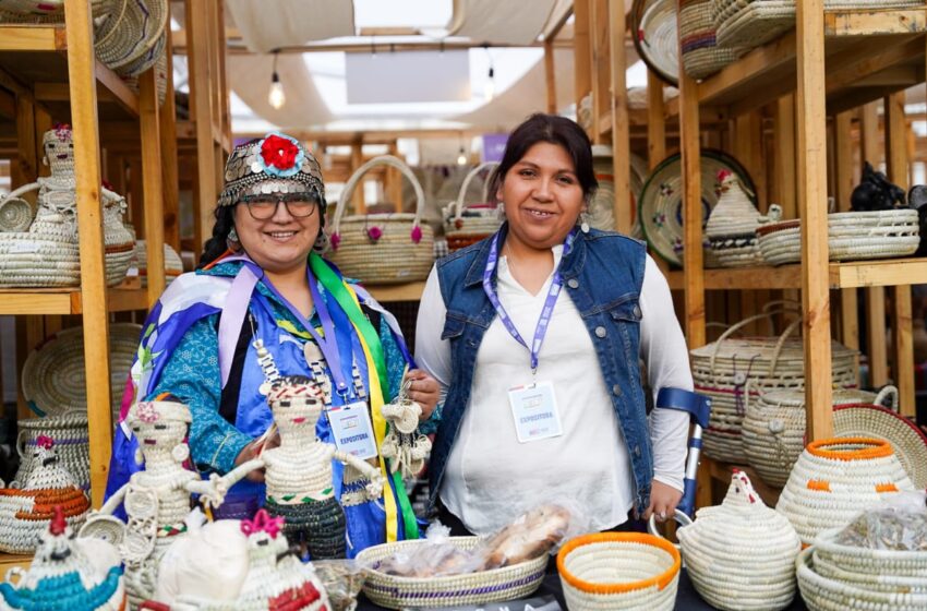  Arte y sabores del campo llegan a la Plaza de la Constitución con Expo Patrimonio Cultural Mujeres Rurales