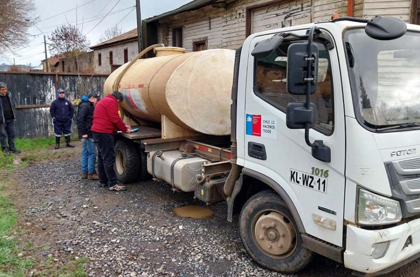  En 2.244 bajarán beneficiarios de agua potable en camiones aljibe