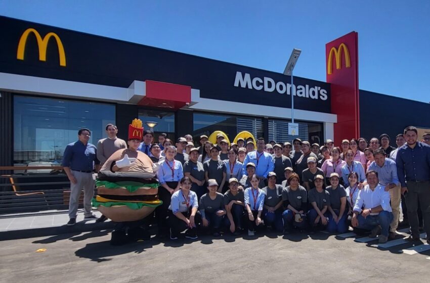  Nuevo restaurante sustentable McDonald’s abre sus puertas en Talca