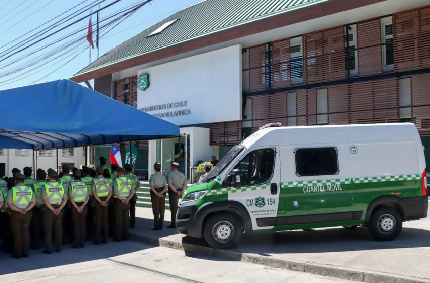  Villarrica recibió Retén Móvil para reforzar la seguridad en la zona lacustre