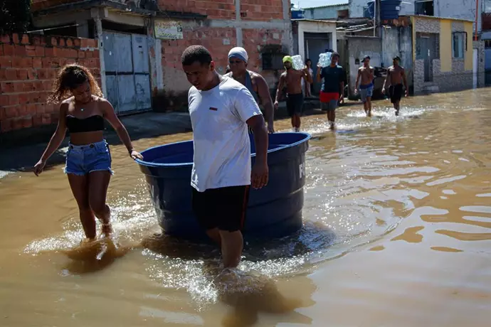  Al menos tres muertos por las lluvias torrenciales en el estado brasileño de Río de Janeiro
