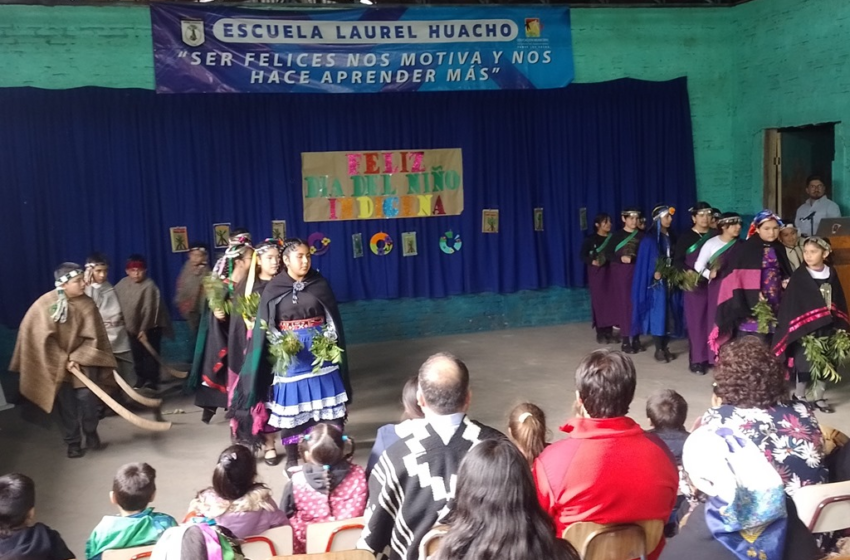  Celebración del Día del Niño Indígena en la Escuela Laurel Huacho